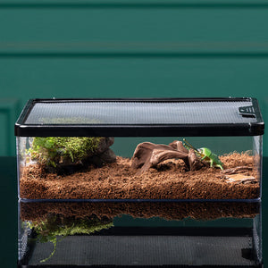Boîte d'Élevage Reptiles PC Robuste – Terrarium Transparent
