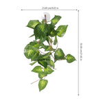 Plante Artificielle Sécuritaire pour Terrarium Reptiles et Aquarium