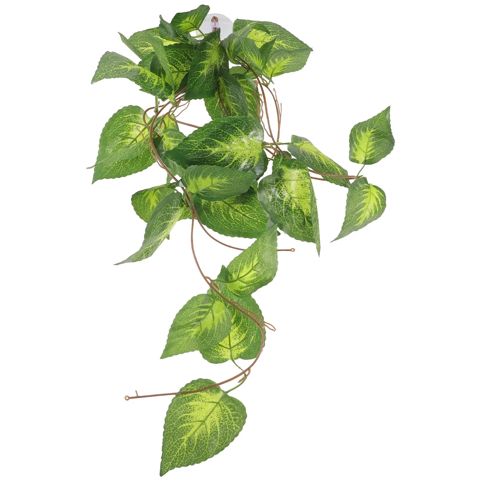 Plante Artificielle Sécuritaire pour Terrarium Reptiles et Aquarium