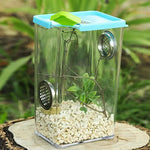 Boîte d'Élevage Reptiles Acrylique – Terrarium Ventilé