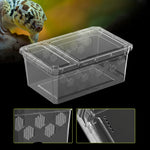 Terrarium Déplacement – Boîte Élevage Empilable Reptiles