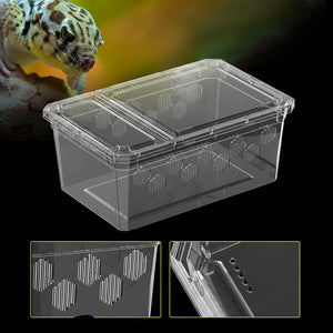 Terrarium Déplacement – Boîte Élevage Empilable Reptiles