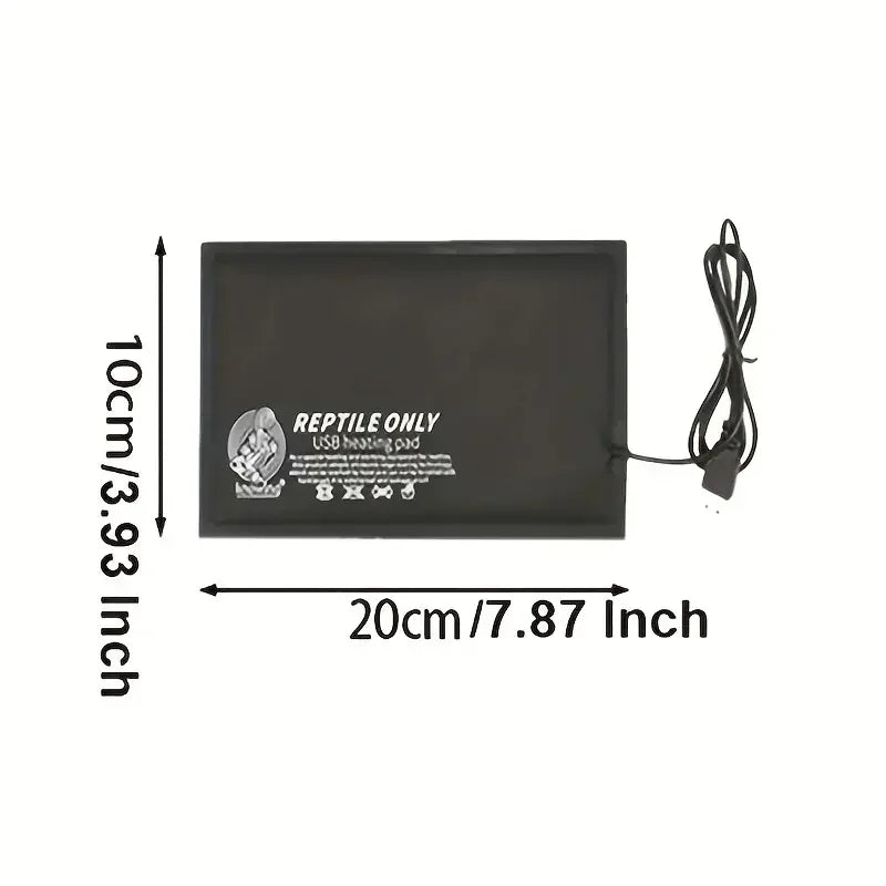 Coussin Chauffant USB Reptiles – Contrôleur Température Réglable