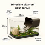Terrarium Plastique Transparent pour Plantes et Invertébrés - VIVARIUM PRO