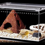 Boîte d'Élevage Reptiles Acrylique – Terrarium Transparent Multifonction