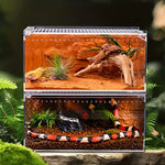 Boîte d'Alimentation Reptiles et Insectes – Terrarium Acrylique - VIVARIUM PRO