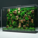 Terrarium Plante Géométrique Verre Métal pour Écosystème Tropical - VIVARIUM PRO
